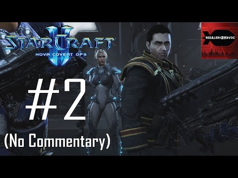 StarCraft 2: Nova Covert Ops - Campaign Playthrough Part 2 (Sudden Strike, No Commentary)