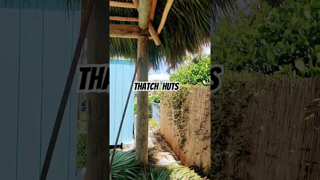 12 FT x 20 FT Tiki Hut Construction St James City Florida -contact Us serving Cape Coral Fl & beyond