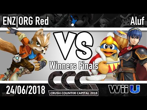 Crush Counter Capital: ENZ|ORG Red (Fox) Vs. Aluf (Marth, DDD) - WF Smash 4