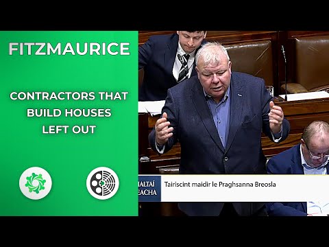 Michael Fitzmaurice: Rural Ireland and contractors left behind