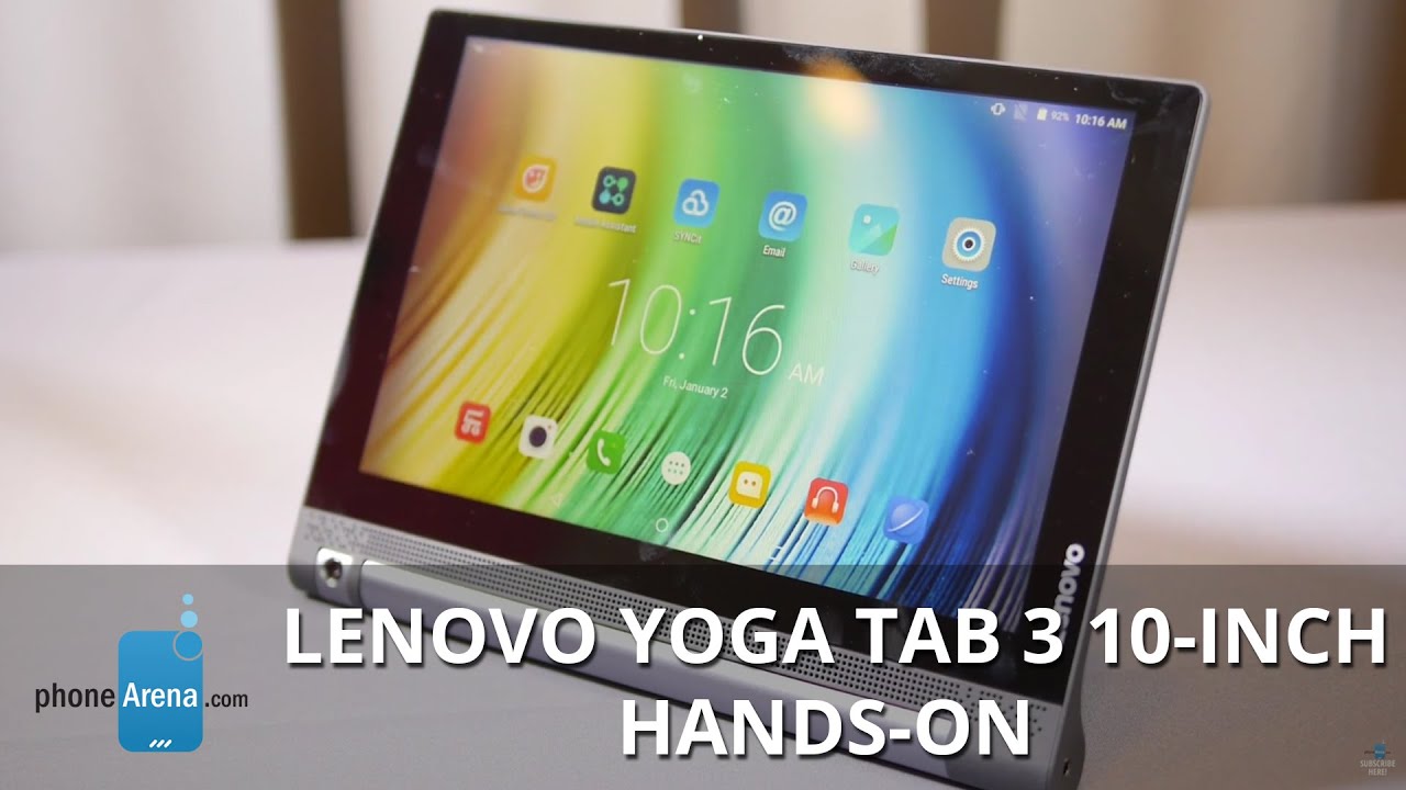 Lenovo YOGA Tab 3 10-inch hands-on