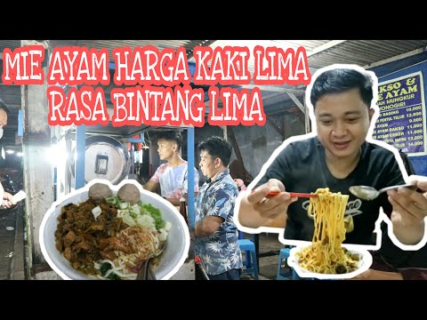 MIE AYAM KAKI LIMA YANG RAMENYA BUKAN MAIN YANG ADA DI SIDOARJO