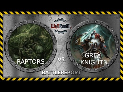 WH40K Battle Report 02 - Raven Guard (Raptors) vs Grey Knights - ITC