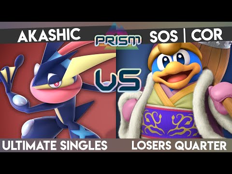 PRISM 200 - Akashic (Greninja) vs. SOS | Cor (King Dedede) - Losers Quarter - Smash Ultimate Singles