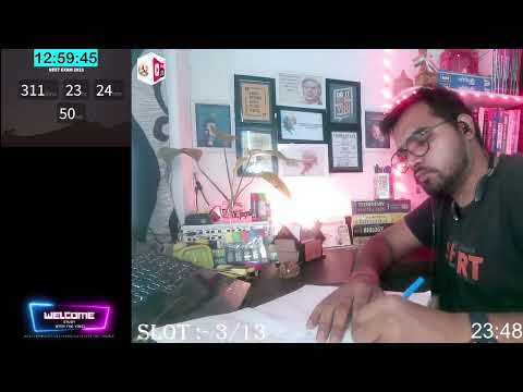 🔴DAY # 06| NEET/UPSC/GATE/IIT-JEE -LIVE STUDY WITH ME | POMOEORO 60/10 | DAILY 15+ HR | AIIMS 2023