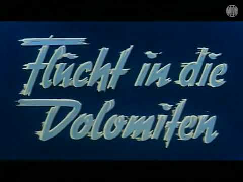 Flucht in die Dolomiten (1955) - Luis Trenker, Marianne Hold - deutsch Film - Krimi/Drama