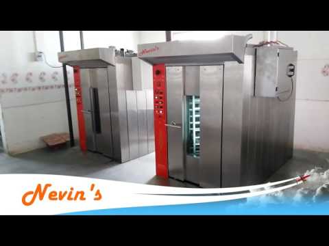 Double Trolley Rotary Rack Oven