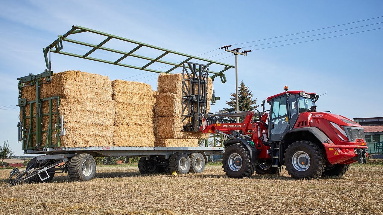 Weidemann action video 9080 agriculture