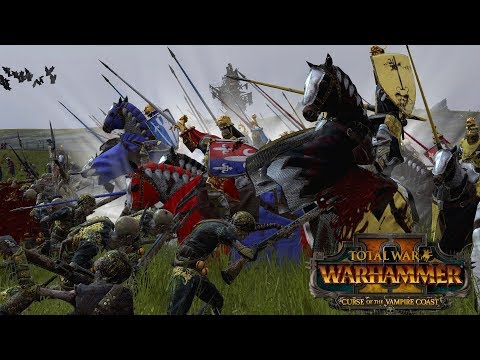 AFFIX BAYONETS - Vampire Coast vs Bretonnia // Total War: Warhammer II Online Battle