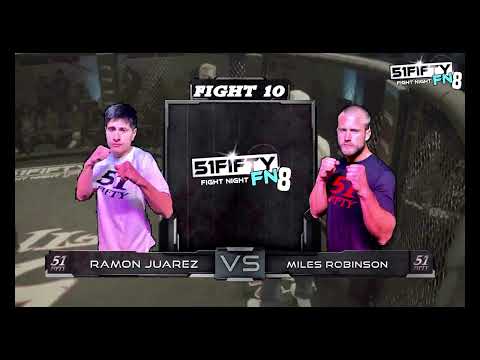 51FIFTY Fight Night 8  - Title Fight 10 - Ramon Juarez vs Miles Robinson