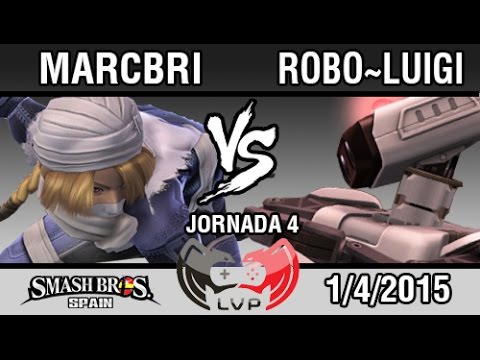 Primera División LVP - Sprint #2 - Jornada 4 - Marcbri (Pit, Sheik) VS Robo~Luigi (ROB) - Smash 4