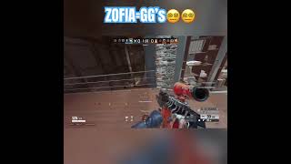 Comment down below if you play zofia or main her😭😭#youtube #youtubegaming #gaming #siege #r6siege