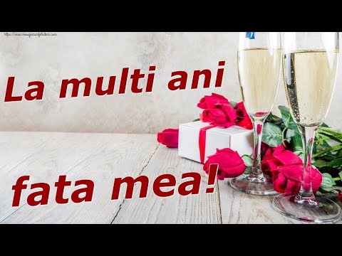 La mulți ani fiica mea! ❤ La mulți ani fata mea!