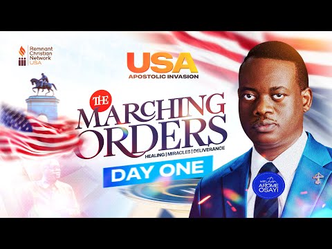 USA APOSTOLIC INVASION || THE MARCHING ORDERS || DR. AROME OSAYI || DAY 1 || 22-08-25