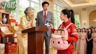 No Gift Could Please CEO’s Mom—Then a Delivery Girl Burst In with 3 Babies Just Like Him:“Surprise!”