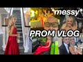 my prom day!! *bts, after prom, ALL the pics, hair, make up*