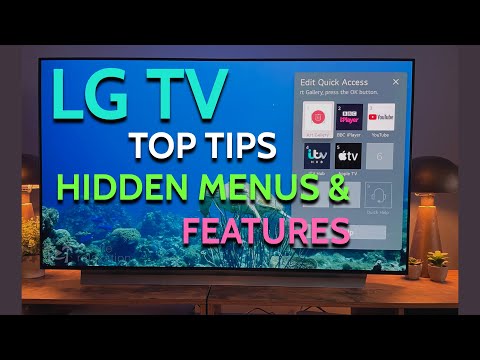 TOP LG TV Tips Tricks Hidden Menu's and Features OLED LED LED