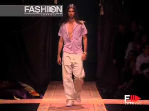 "Versace" Spring Summer 2004 New York 2 of 4 Menswear by Fashion Channel