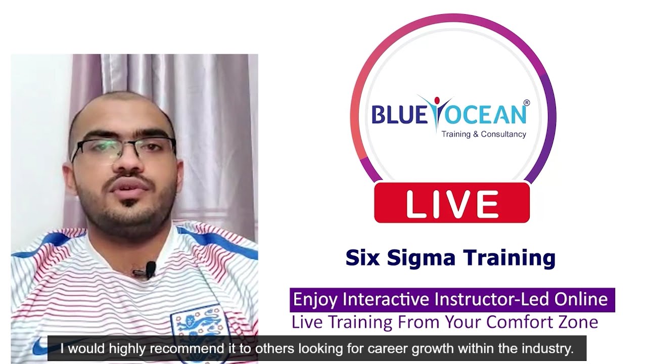 Student Testimonial : Six Sigma Training