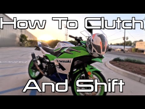 Ninja 500 Beginner How to Shift Motorcycle