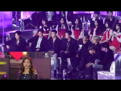 Exo Reaction Twice Likey @ MMA 2017