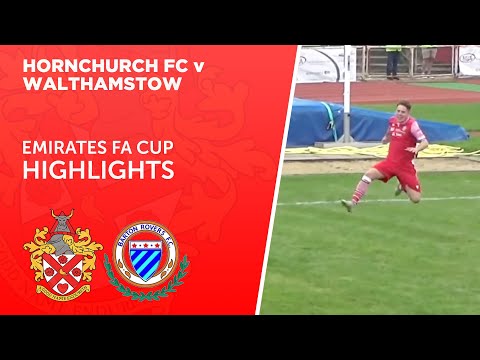 TIE HEADS FOR A REPLAY | Hornchurch v Barton Rovers | Emirates FA Cup