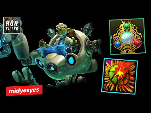 HoN Doctor Repulsor ICON OF THE GODDESS with HELLFLOWER