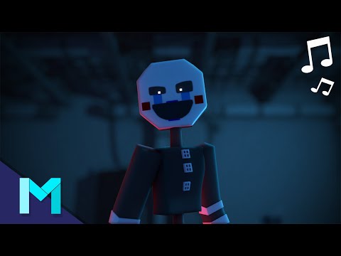 "Five Nights at Freddy's 1 Song" (Remix/Cover) Minecraft FNAF Animated Music Video @APAngryPiggy
