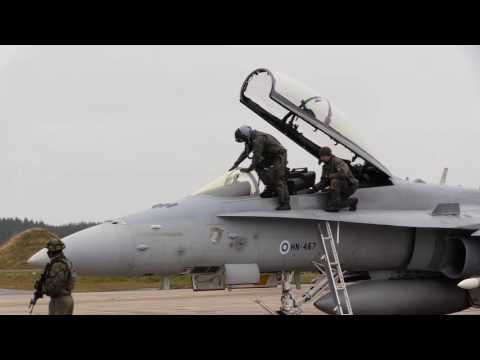 Ilmaoperaatioharjoitus Ruska 2016