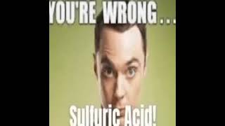 Cover art for you're wrong sulfuric acid!