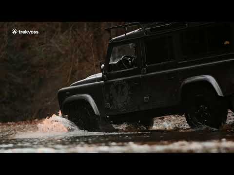 Robuste trekvoss Defender-Fahrwerke: Mehr Stabilität, Komfort & Offroad-Power für deinen Land Rover. Jetzt Video ansehen!