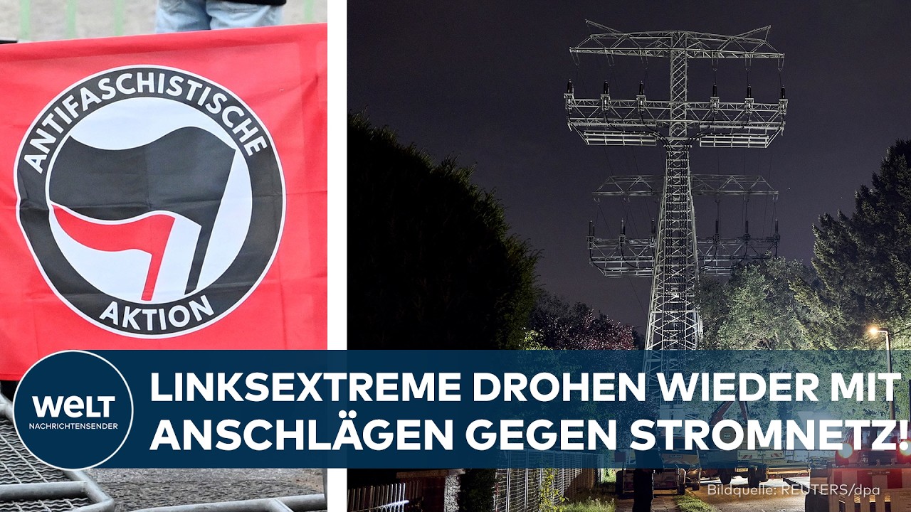 BERLIN: Polizei in Sorge! Linksextreme drohen erneut mit Anschlägen auf die Stromversorgung!