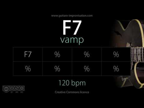 F7 - 120 bpm (Jazz/Swing feel) : Backing Track