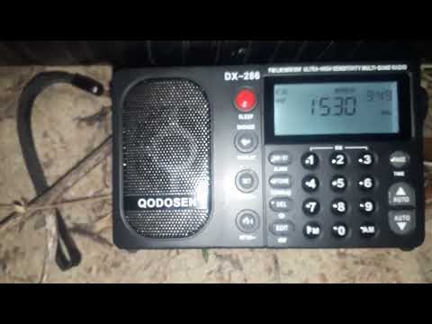 Rádio Três Fronteiras, from Campos Sales - CE, BR, heard in Morrinhos - CE by Joe DX, on 1530 KHz AM