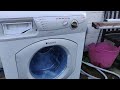 Hotpoint Wf320 Test Cycle Final Rinse And Drain ️