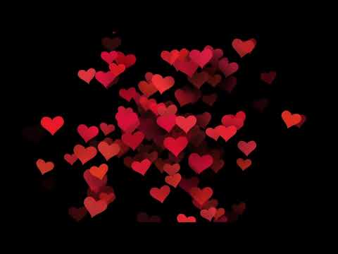 animation for valentines day hearts flying Abstract Background Relax | Motion 4k Screensaver | 2023