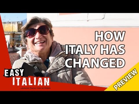 意大利在過去幾年中的變化（預告片）｜輕鬆意大利語 27 (How Italy has changed in the last years (Trailer) | Easy Italian 27)