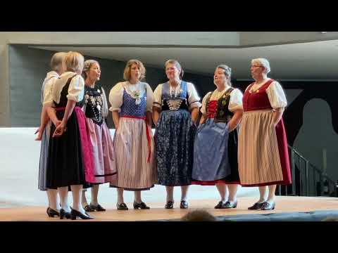 Eidgenössisches Jodlerfest in Zug 2023. Frauejodelchörli Embrach