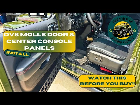 Did We RUIN The Doors On Our NEW Rubicon X With DV8's Molle Door Panels??
