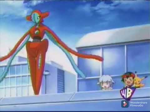 Pokémon: deoxys (green) saves rayquaza