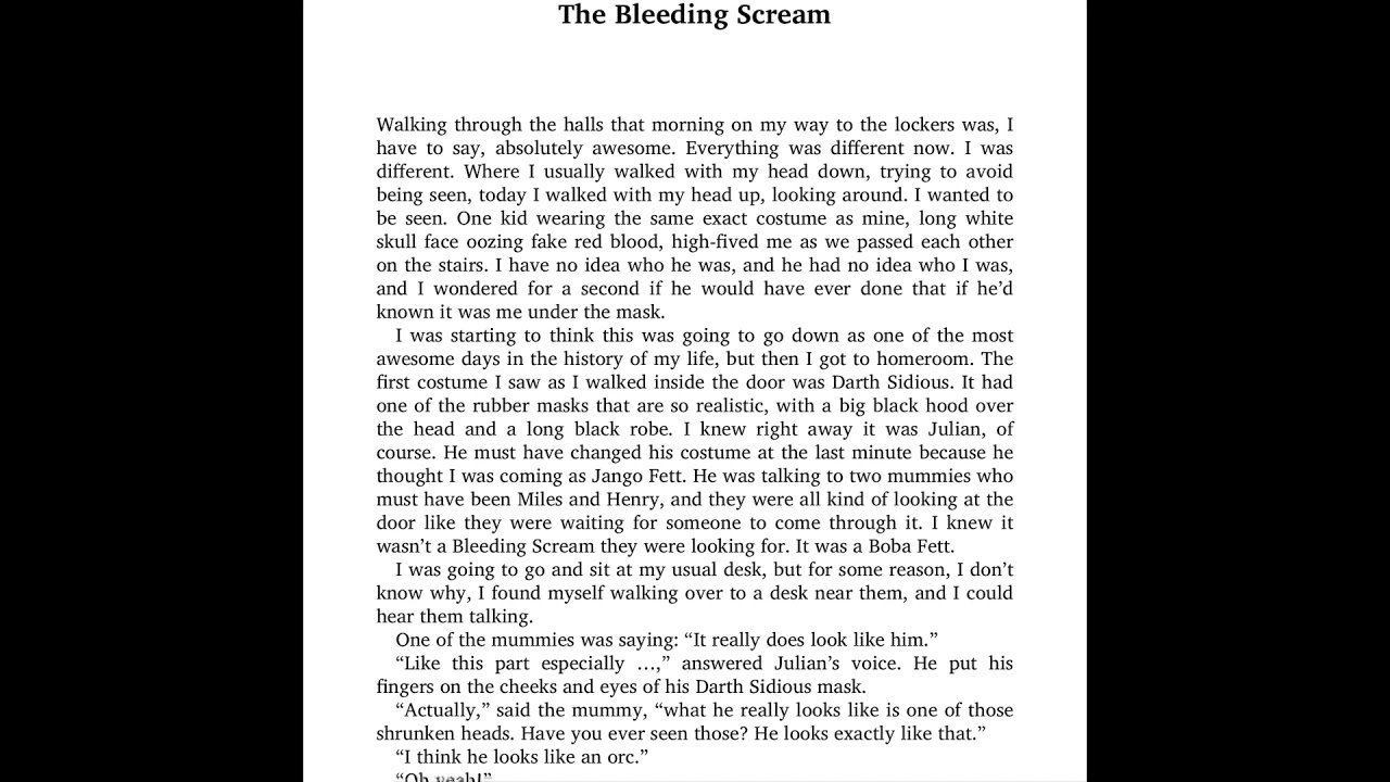 Wonder Chapter 30 The Bleeding Scream