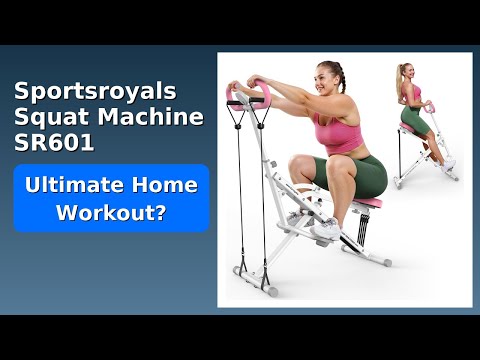 REVIEW (2025): Sportsroyals Squat Machine SR601. Features.
