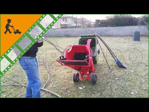 Comment broyer les branches avec son Broyeur thermique GeoTech PCS 70 L