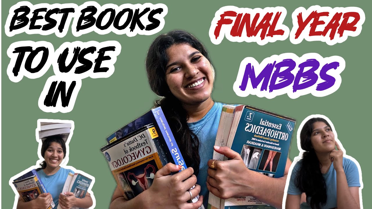 Which books to use in final year mbbs for easy exam and understanding concepts