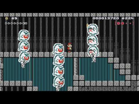 6-2 Outcast Outpost by Farts R Us - Super Mario Maker - No Commentary 1bm