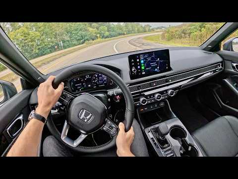 2025 Honda Civic Hybrid Sedan - POV Driving Impressions