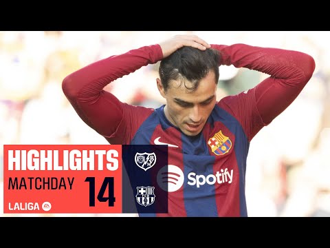 Resumen de Rayo Vallecano vs Barcelona Matchday 14