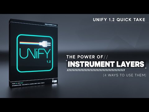 Unify 1.2 Quick Take Vid #1 - 4 Ways to Work With Layers