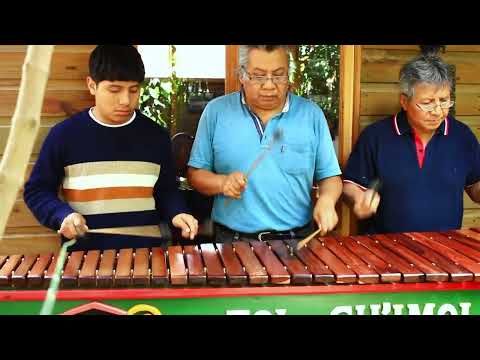 Barreño en Marimba Tja Mash, San Martin Sac. Chile Verde.