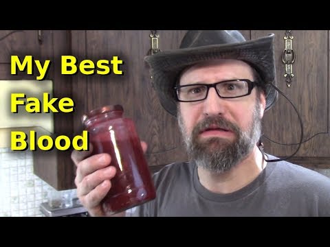 My Best Recipe for How to Make Fake Blood